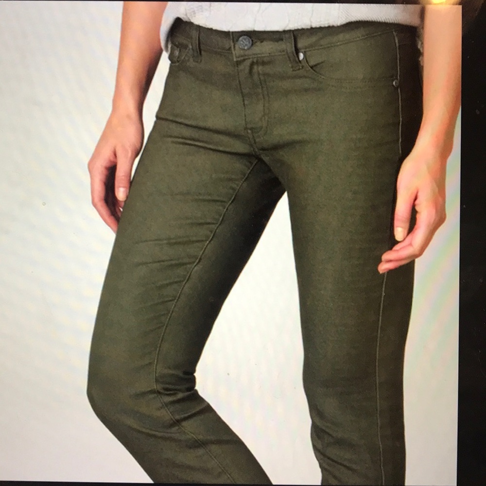 Prana Cargo Olive Kara Jean Sz 2/26